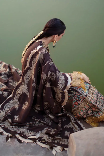 Sana Safinaz | Unstitched 3Pc Winter Luxury - Raw Silk | 1B
