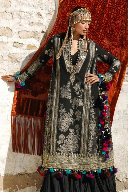 Sana Safinaz | Unstitched 3Pc Winter Luxury | 1A