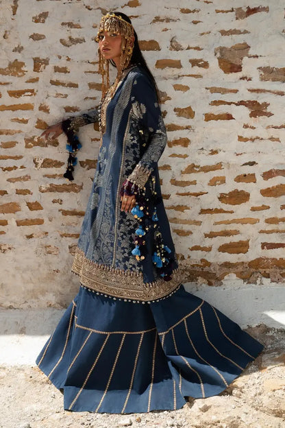 Sana Safinaz | Unstitched 3Pc Winter Luxury | 1B