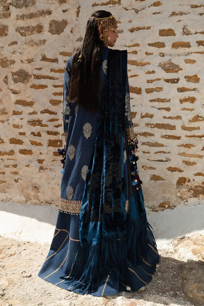 Sana Safinaz | Unstitched 3Pc Winter Luxury | 1B