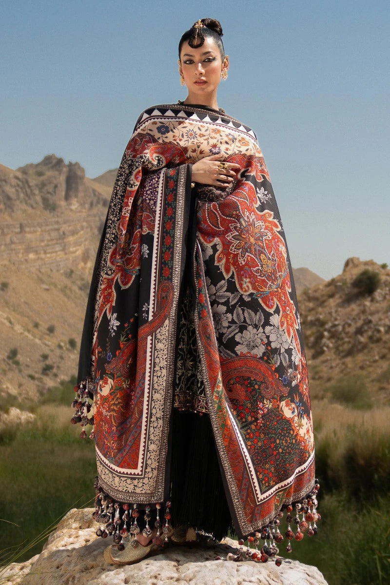 SANA SAFINAZ | UNSTITCHED 3 PIECE WINTER LUXURY SUIT