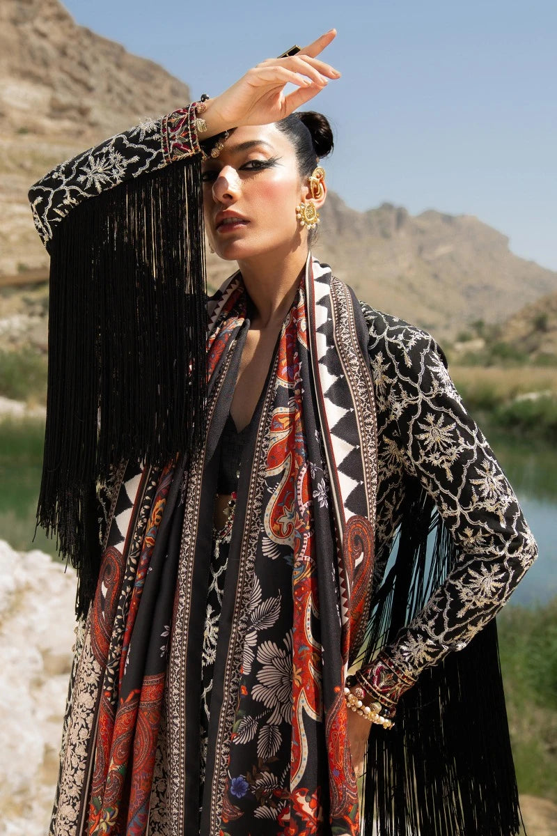 SANA SAFINAZ | UNSTITCHED 3 PIECE WINTER LUXURY SUIT