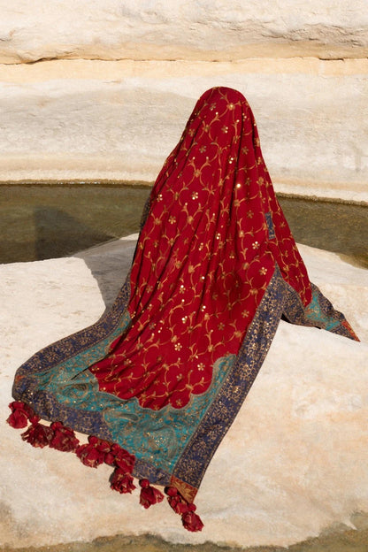 SANA SAFINAZ | UNSTITCHED 3 PIECE WINTER LUXURY SUIT