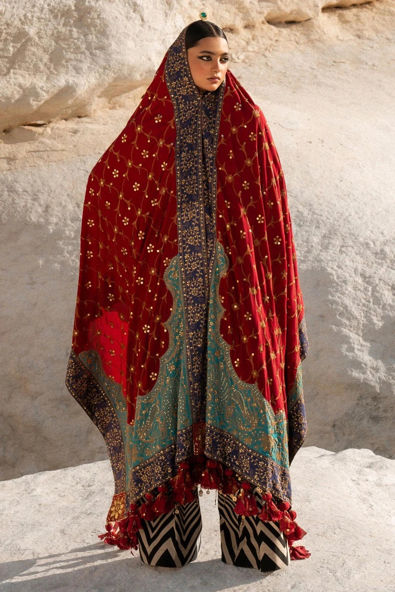 SANA SAFINAZ | UNSTITCHED 3 PIECE WINTER LUXURY SUIT