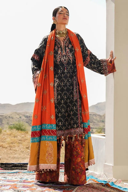 Sana Safinaz | Unstitched 3Pc Winter Luxury | 4A