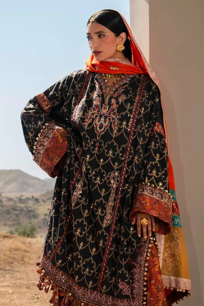 Sana Safinaz | Unstitched 3Pc Winter Luxury | 4A