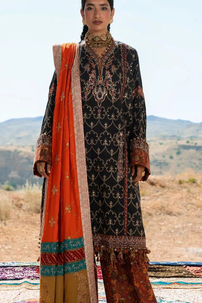 Sana Safinaz | Unstitched 3Pc Winter Luxury | 4A