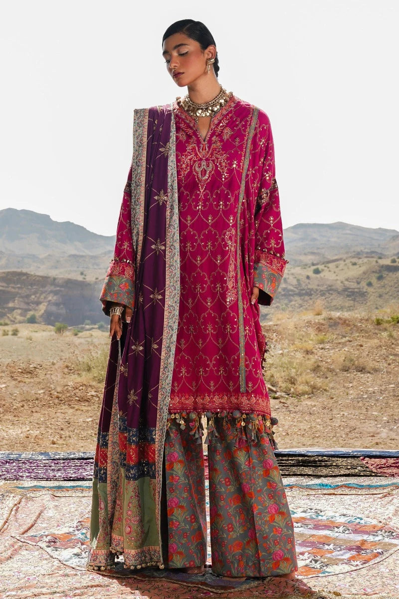 SANA SAFINAZ | UNSTITCHED 3 PIECE WINTER LUXURY SUIT