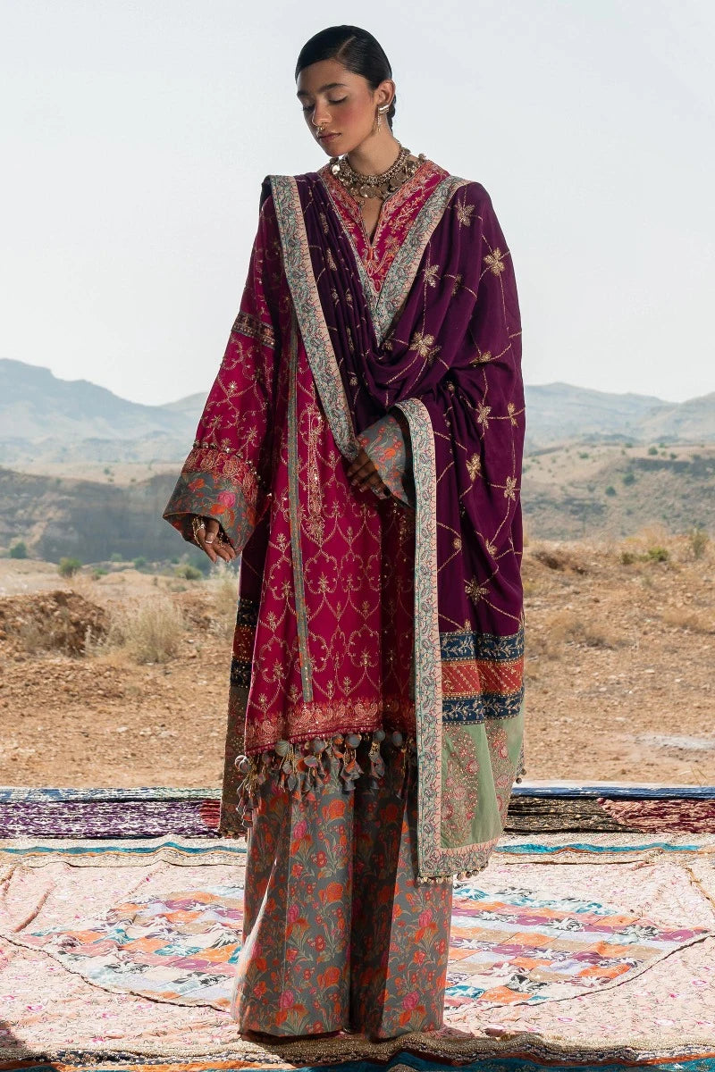 SANA SAFINAZ | UNSTITCHED 3 PIECE WINTER LUXURY SUIT