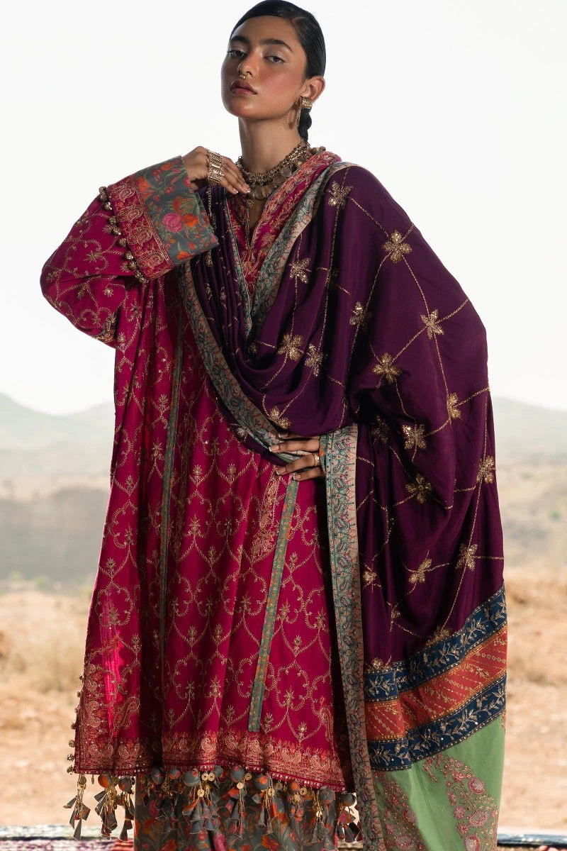 SANA SAFINAZ | UNSTITCHED 3 PIECE WINTER LUXURY SUIT
