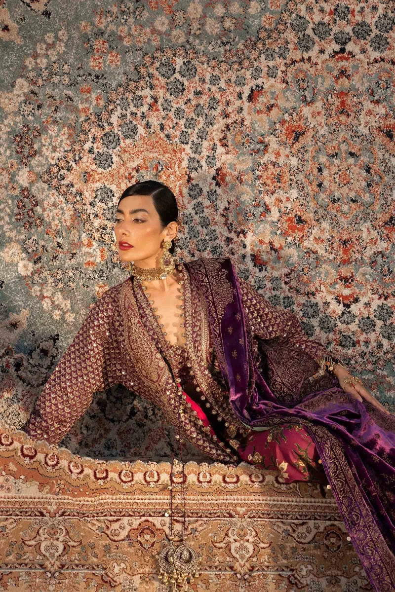 SANA SAFINAZ | UNSTITCHED 3 PIECE WINTER LUXURY SUIT