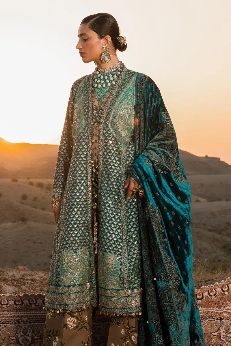 Sana Safinaz | Unstitched 3Pc Winter Luxury | 7B