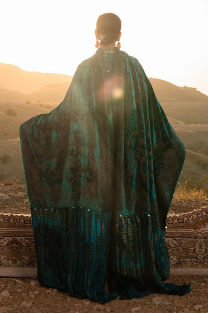 Sana Safinaz | Unstitched 3Pc Winter Luxury | 7B