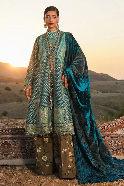 Sana Safinaz | Unstitched 3Pc Winter Luxury | 7B