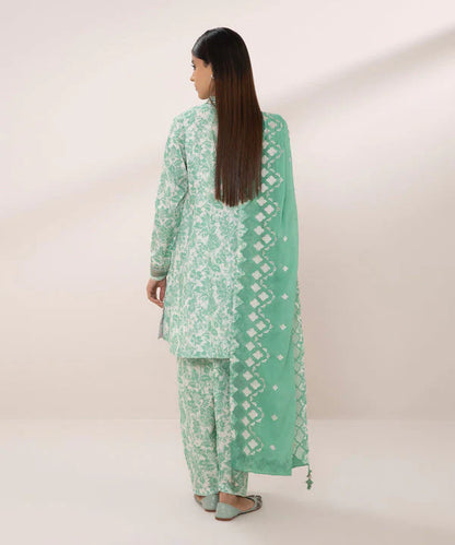 SAPPHIRE | UNSTITCHED 3 PIECE EMBROIDERED CAMBRIC SUIT