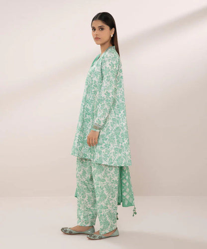 SAPPHIRE | UNSTITCHED 3 PIECE EMBROIDERED CAMBRIC SUIT