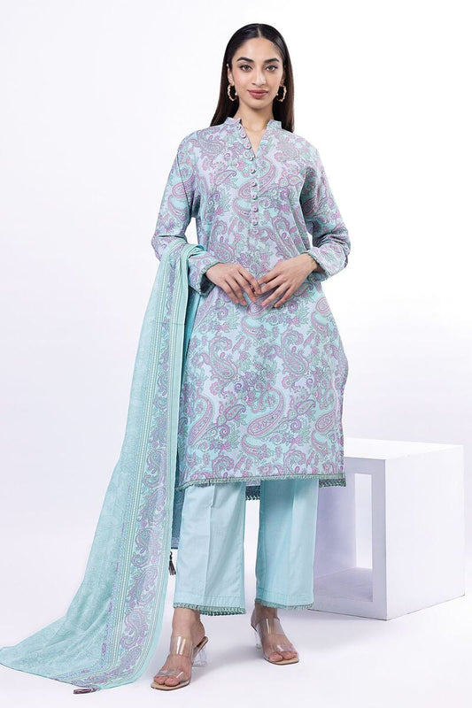 KHAADI | UNSTITCHED 3 PIECE PRINTED LAWN SUIT