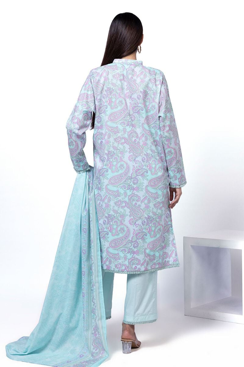 KHAADI | UNSTITCHED 3 PIECE PRINTED LAWN SUIT