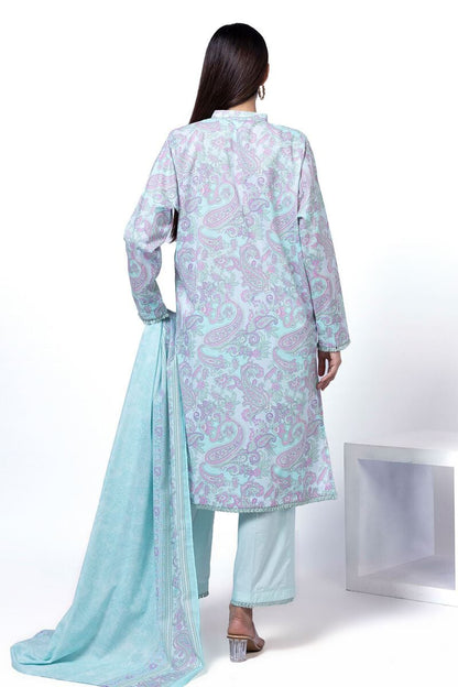 KHAADI | UNSTITCHED 3 PIECE PRINTED LAWN SUIT