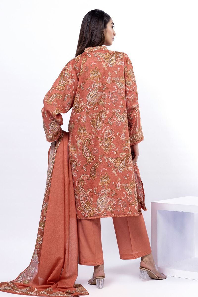 KHAADI | UNSTITCHED 3 PIECE PRINTED LAWN SUIT