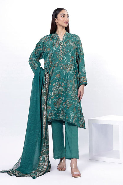 KHAADI | UNSTITCHED 3 PIECE PRINTED LAWN SUIT