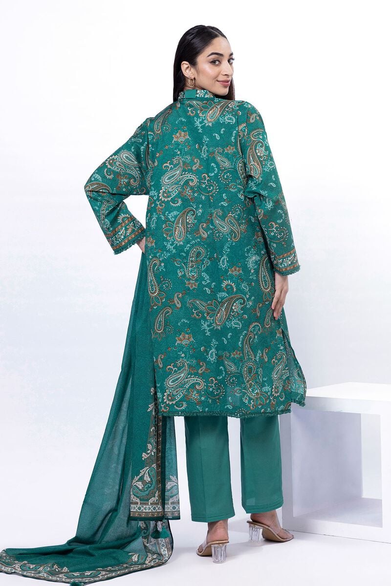 KHAADI | UNSTITCHED 3 PIECE PRINTED LAWN SUIT