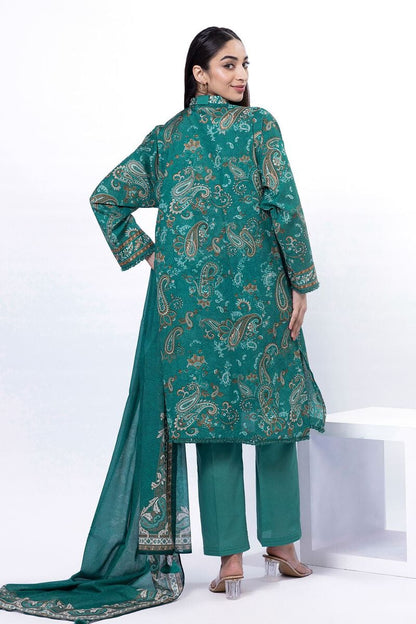 KHAADI | UNSTITCHED 3 PIECE PRINTED LAWN SUIT