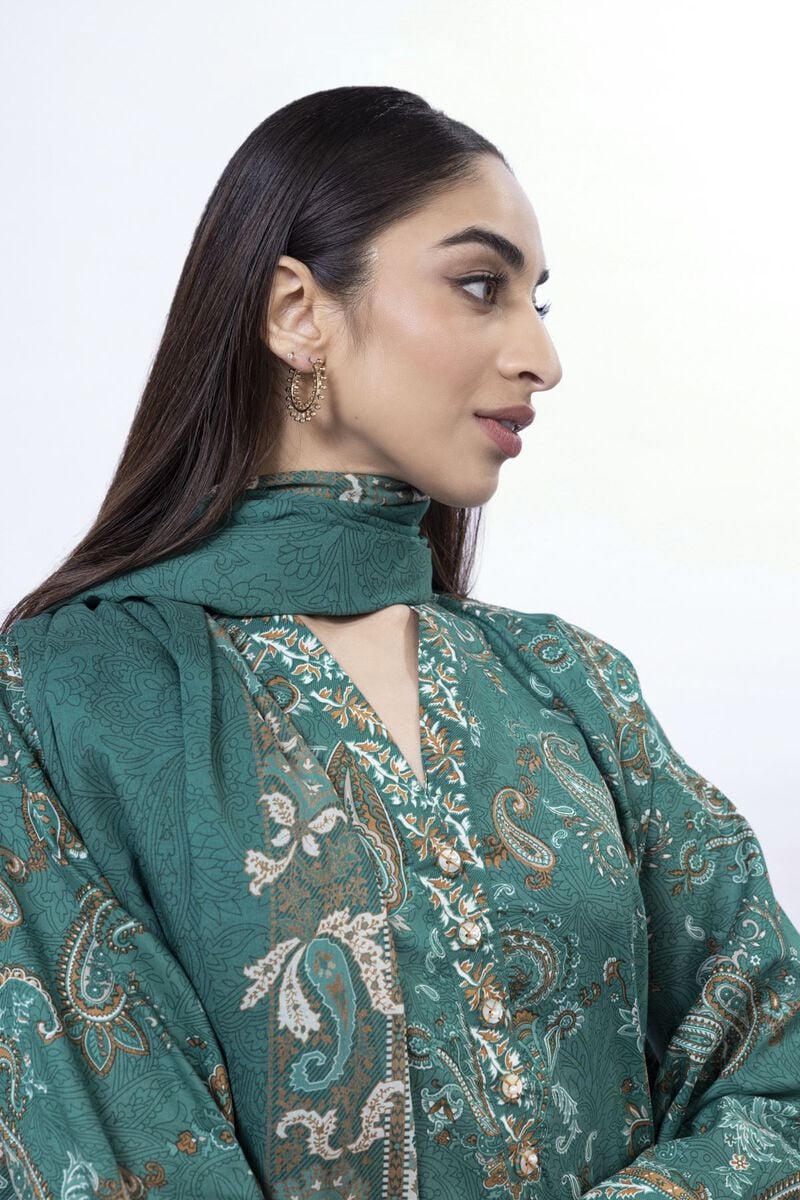 KHAADI | UNSTITCHED 3 PIECE PRINTED LAWN SUIT