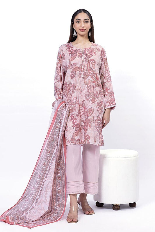 KHAADI | UNSTITCHED 3 PIECE PRINTED LAWN SUIT