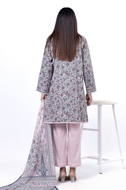 KHAADI | UNSTITCHED 3 PIECE PRINTED LAWN SUIT