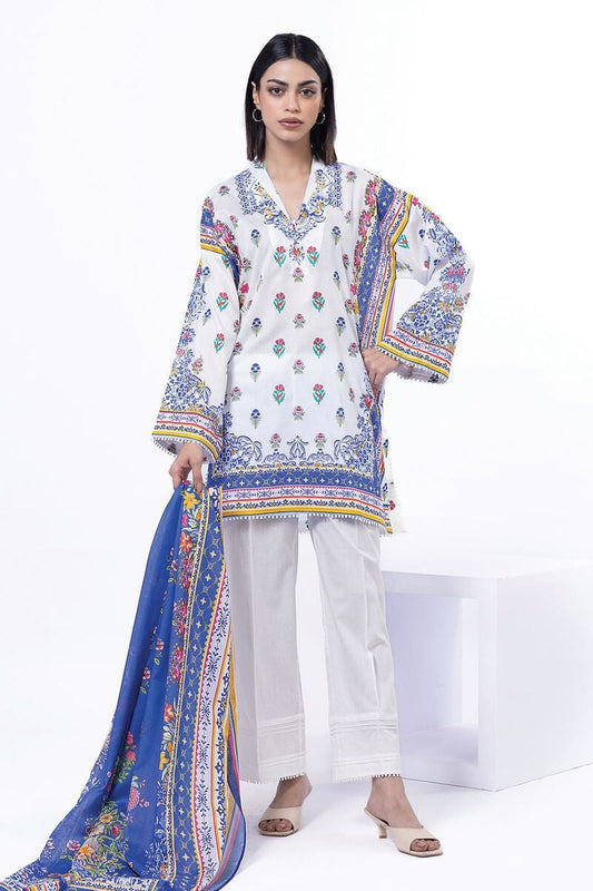 KHAADI | UNSTITCHED 3 PIECE PRINTED LAWN SUIT