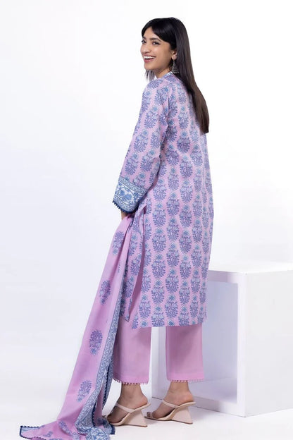 KHAADI | UNSTITCHED 3 PIECE PRINTED LAWN SUIT