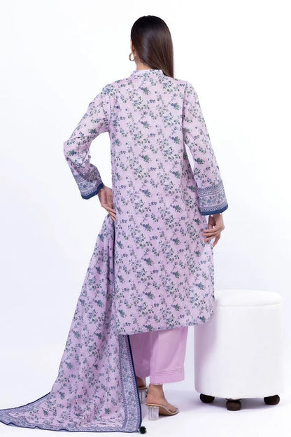 KHAADI | UNSTITCHED 3 PIECE PRINTED LAWN SUIT