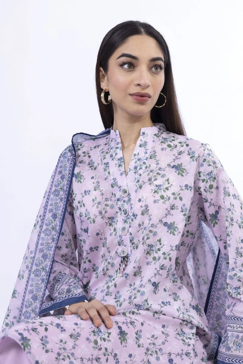 KHAADI | UNSTITCHED 3 PIECE PRINTED LAWN SUIT