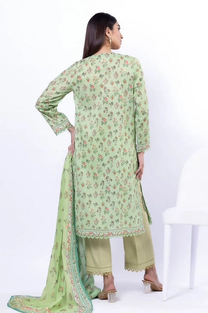 KHAADI | UNSTITCHED 3 PIECE PRINTED LAWN SUIT