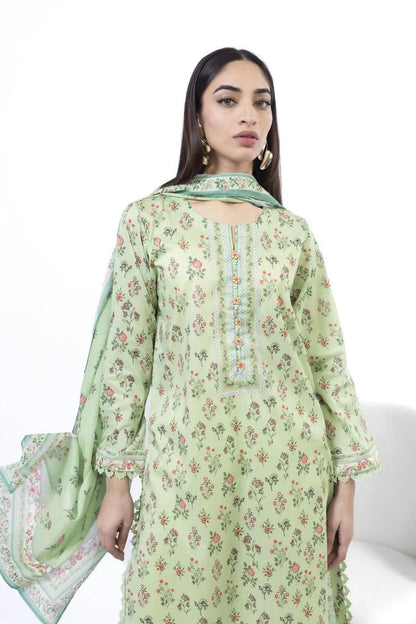 KHAADI | UNSTITCHED 3 PIECE PRINTED LAWN SUIT