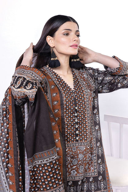 KHAADI | UNSTITCHED 3 PIECE PRINTED LAWN SUIT