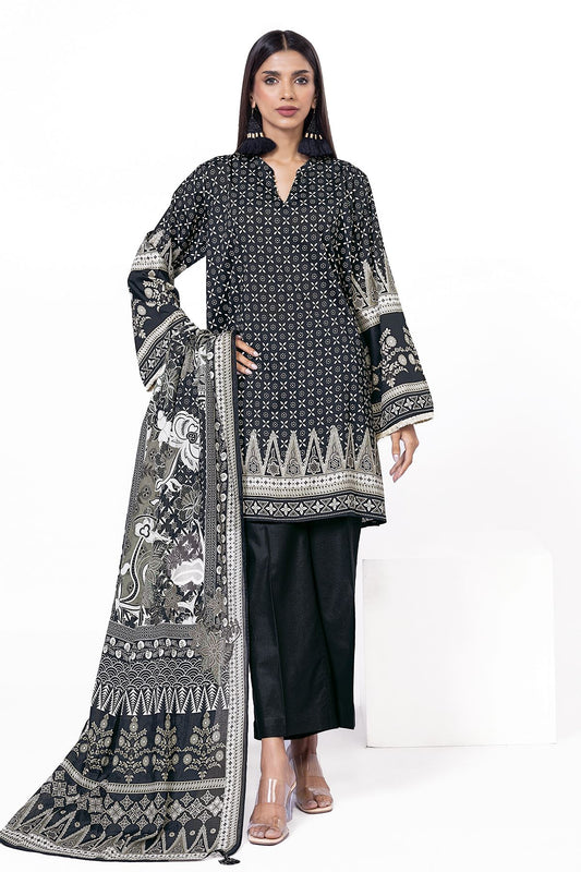 KHAADI | UNSTITCHED 3 PIECE PRINTED LAWN SUIT