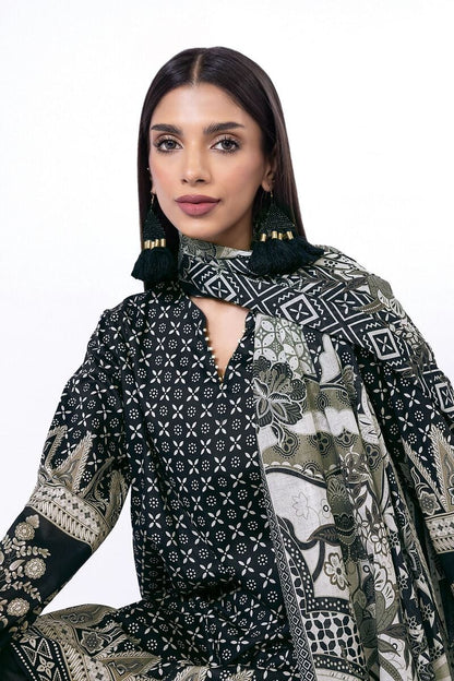 KHAADI | UNSTITCHED 3 PIECE PRINTED LAWN SUIT