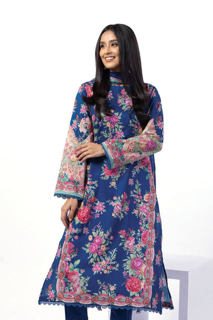 KHAADI | UNSTITCHED 3 PIECE PRINTED LAWN SUIT
