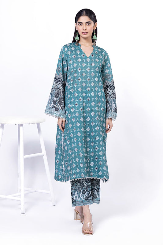 KHAADI | UNSTITCHED 2 PIECE PRINTED LAWN SUIT