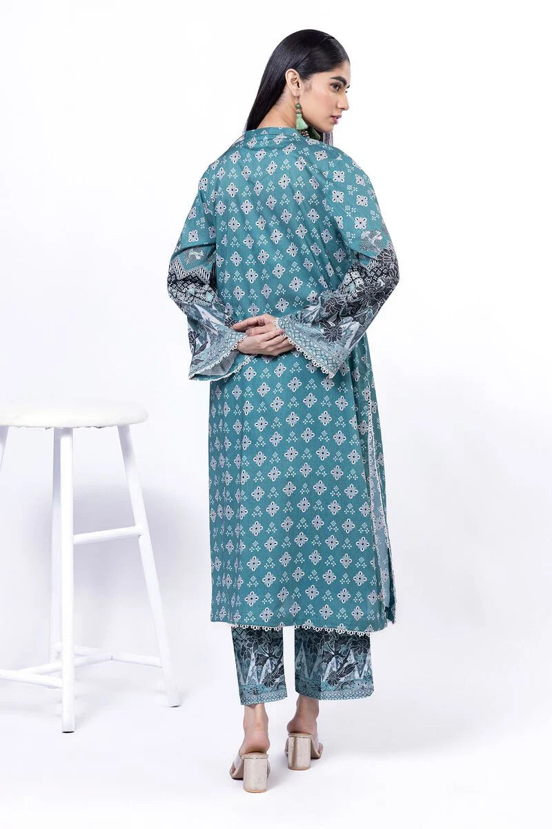 KHAADI | UNSTITCHED 2 PIECE PRINTED LAWN SUIT