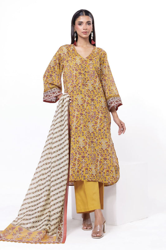 KHAADI | UNSTITCHED 2 PIECE PRINTED LAWN SUIT
