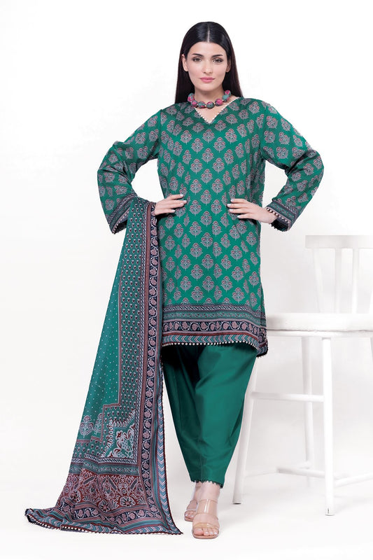 KHAADI | UNSTITCHED 2 PIECE PRINTED LAWN SUIT