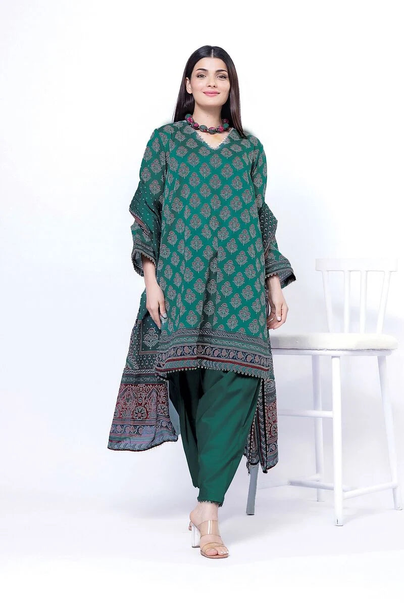 KHAADI | UNSTITCHED 2 PIECE PRINTED LAWN SUIT